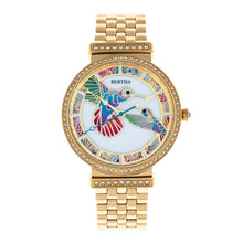 Load image into Gallery viewer, Bertha Emily Mother-Of-Pearl Bracelet Watch - Gold - BTHBR7802

