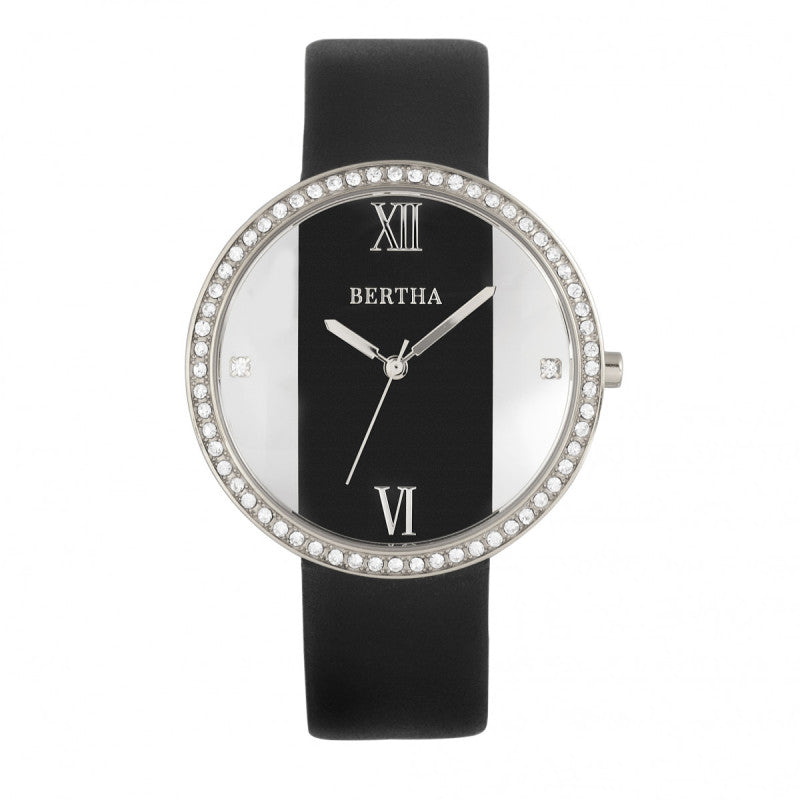 Bertha Ingrid Leather-Band Watch