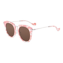 Load image into Gallery viewer, Bertha Aaliyah Polarized Sunglasses - Pink Tortoise/Brown - BRSBR023BN
