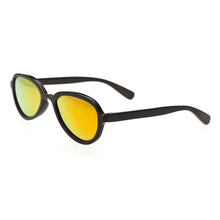 Load image into Gallery viewer, Bertha Alexa Buffalo-Horn Polarized Sunglasses - Black/Gold - BRSBR007B
