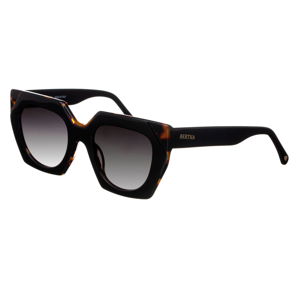 Bertha The Marlowe Women's Sunglasses Black BRSIT105-1 – BerthaLux