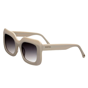 Bertha Talitha Handmade in Italy Sunglasses - White - BRSIT103-3