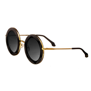 Bertha Jimi Handmade in Italy Sunglasses - Black - BRSIT107-1