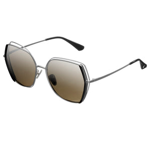 Bertha Remi Polarized Glasses - Silver/Silver - BRSBR034SL