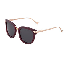 Load image into Gallery viewer, Bertha Arianna Polarized Sunglasses - Burgundy/Black - BRSBR043GN
