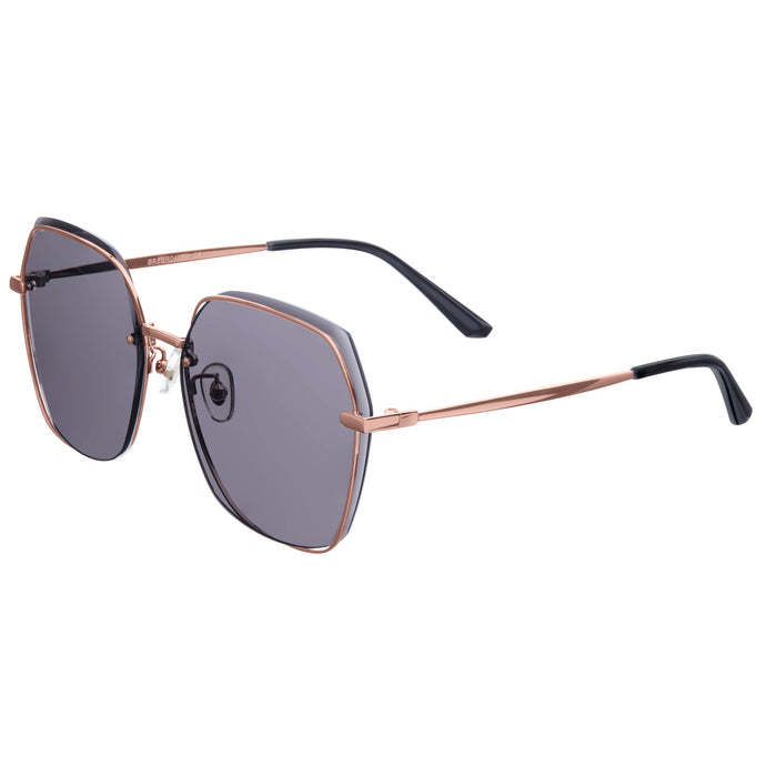 Bertha Renata Sunglasses - Rose Gold/Black - BRSBR046BK