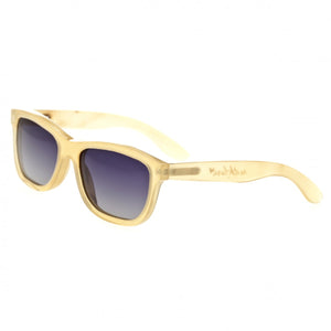Bertha Olivia Buffalo-Horn Polarized Sunglasses - Honey/Black - BRSBR003C
