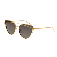 Load image into Gallery viewer, Bertha Aria Polarized Sunglasses - Gold/Black - BRSBR025BL
