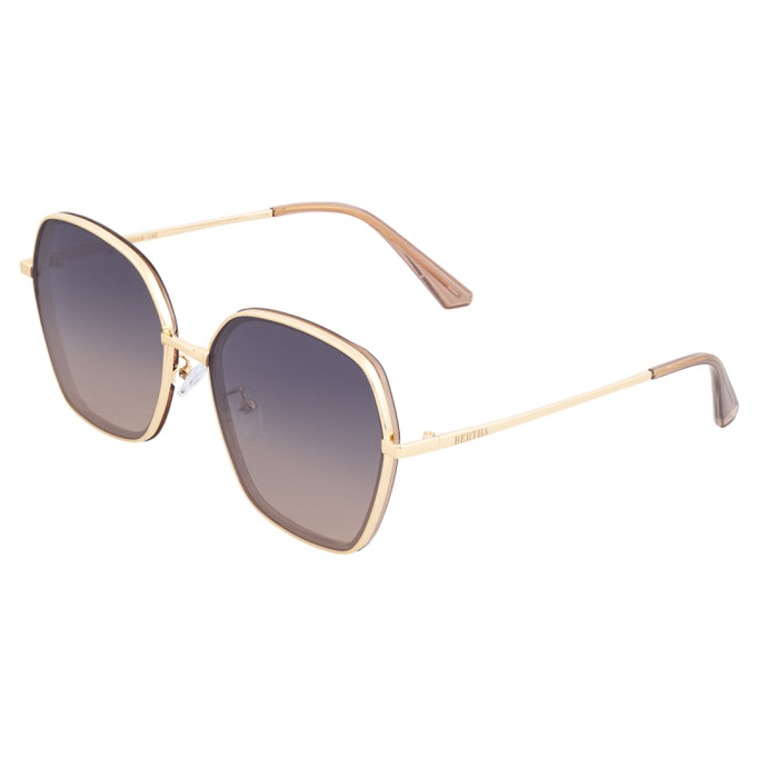 Bertha Emilia Polarized Sunglasses - BRSBR037BN