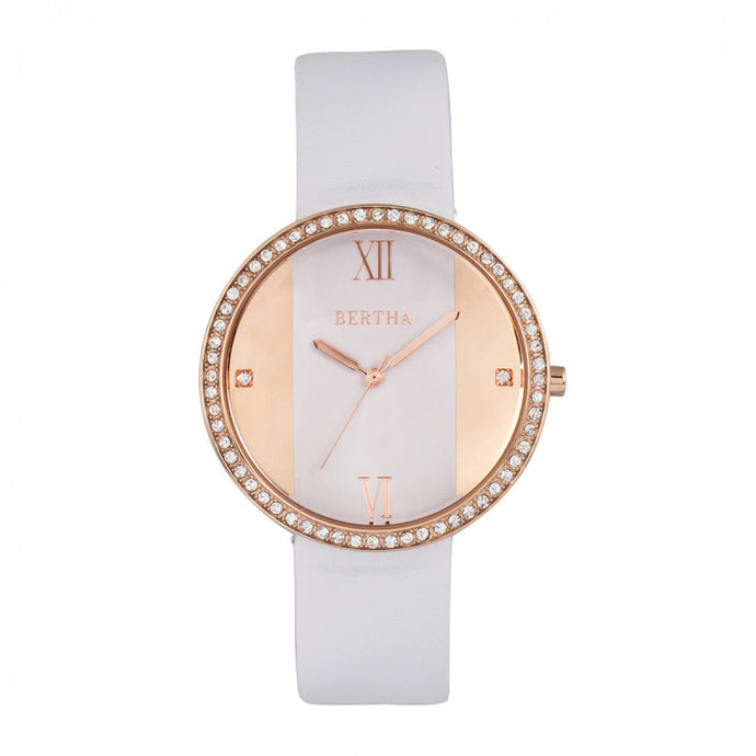 Bertha Ingrid Leather-Band Watch - BTHBR9105
