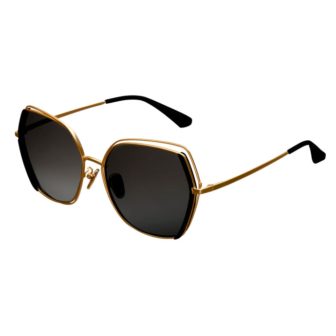 Bertha Remi Polarized Sunglasses - BRSBR034GY