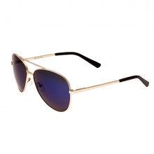 Load image into Gallery viewer, Bertha Bianca Polarized Sunglasses - Gold/Purple-Blue - BRSBR020RG
