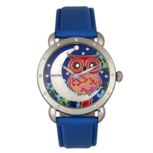Load image into Gallery viewer, Bertha Ashley MOP Leather-Band Ladies Watch - Silver/Blue - BTHBR3005
