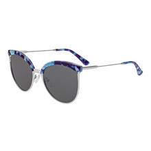 Load image into Gallery viewer, Bertha Hazel Polarized Sunglasses - Silver/Black - BRSBR024SL
