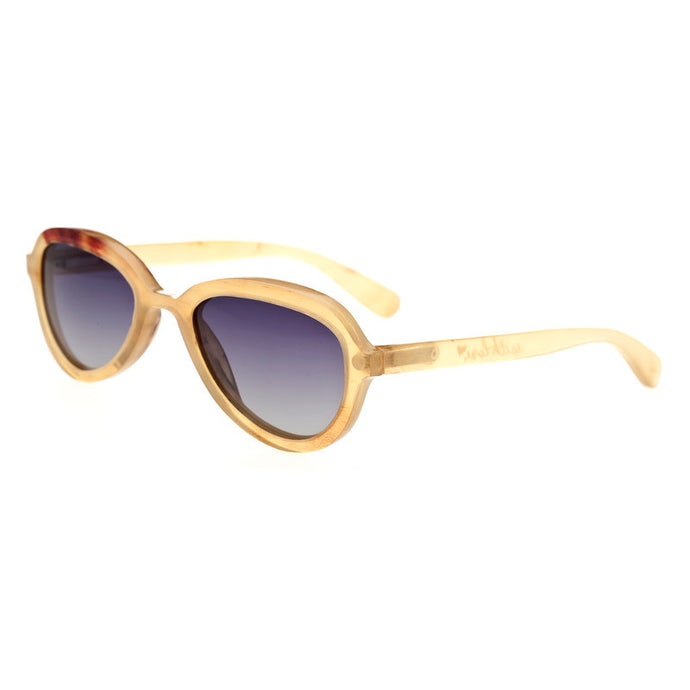 Bertha Alexa Buffalo-Horn Polarized Sunglasses - BRSBR007C