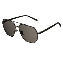 Load image into Gallery viewer, Bertha Brynn Polarized Sunglasses - Black/Black - BRSBR035GY
