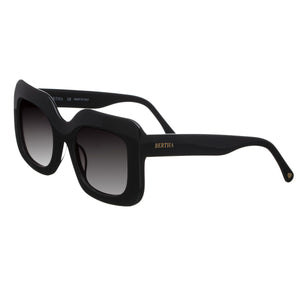 Bertha Talitha Handmade in Italy Sunglasses - Black - BRSIT103-1