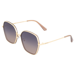 Bertha Emilia Polarized Sunglasses - Gold/Brown - BRSBR037BN