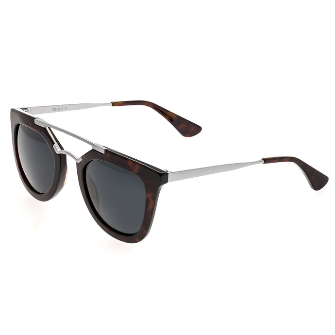 Bertha Ella Polarized Sunglasses - Black/Black - BRSBR010B