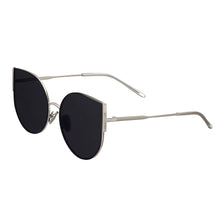Load image into Gallery viewer, Bertha Logan Polarized Sunglasses - Silver/Silver - BRSBR036SL
