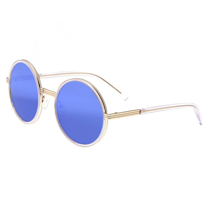 Bertha Riley Polarized Sunglasses - Gold/Blue - BRSBR028BL