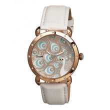 Load image into Gallery viewer, Bertha Genevieve MOP Leather-Band Ladies Watch - Rose Gold/White - BTHBR3806
