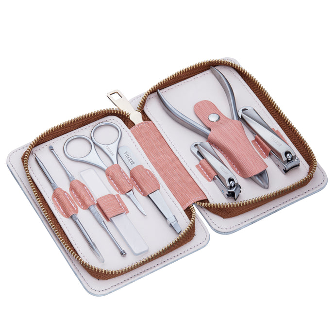 Bertha Melina 8 Piece Surgical Steel Groom Kit - BTHGRMKIT